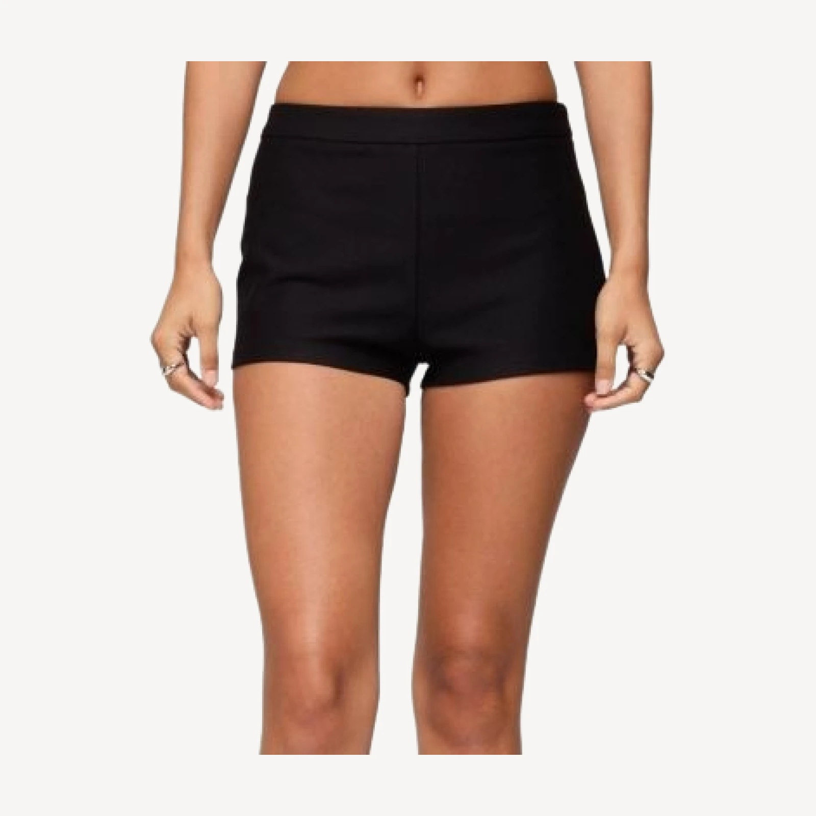 Edikted Lavilla High Rise Micro Shorts