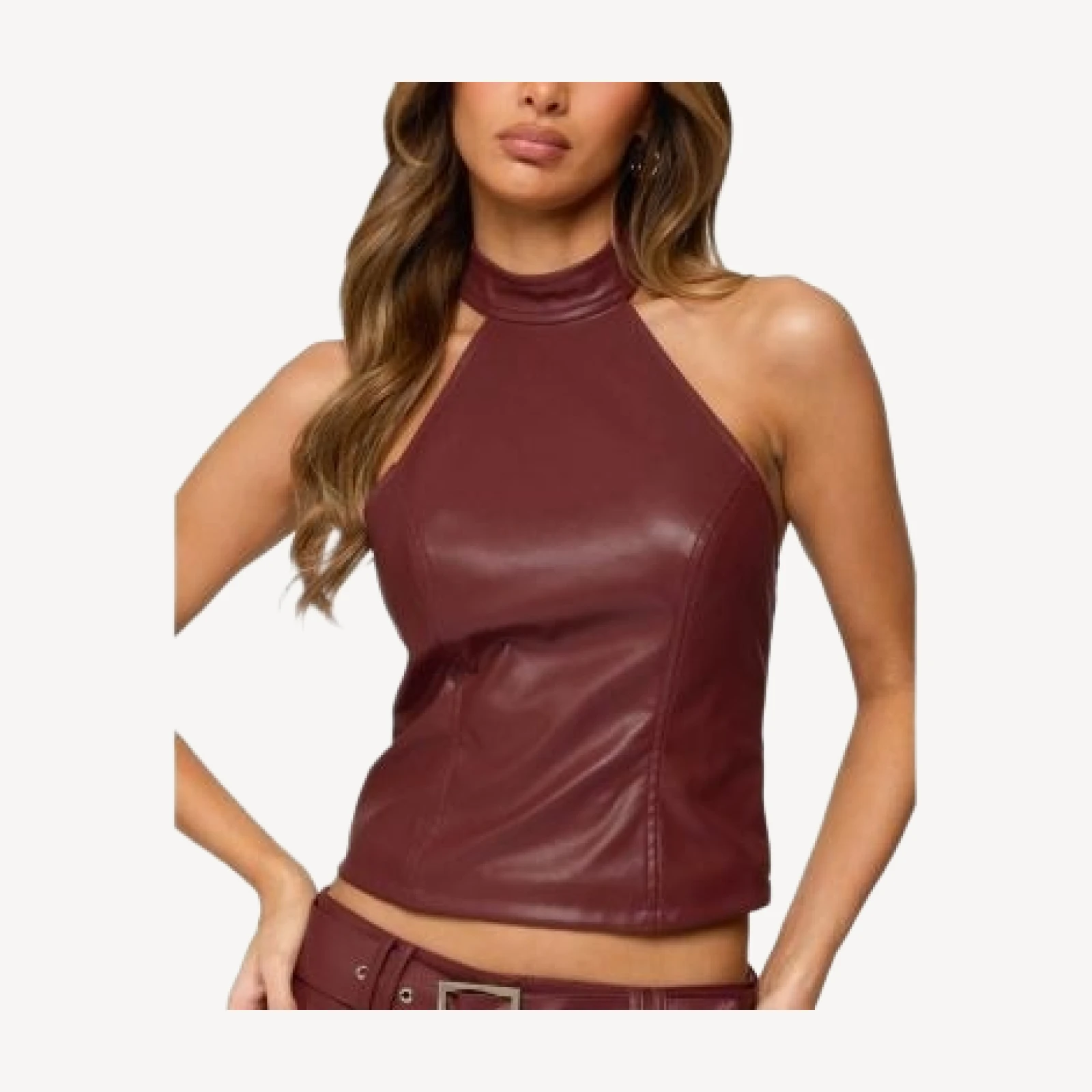 Edikted Alba High Neck Top