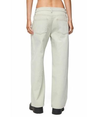 Edikted Petite Raelynn Light Rinse Wash Low Rise Baggy Jeans