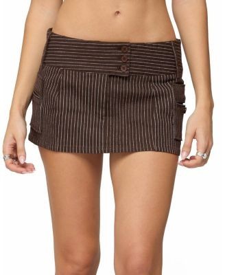 Edikted Lorna Pinstripe Mini Skort
