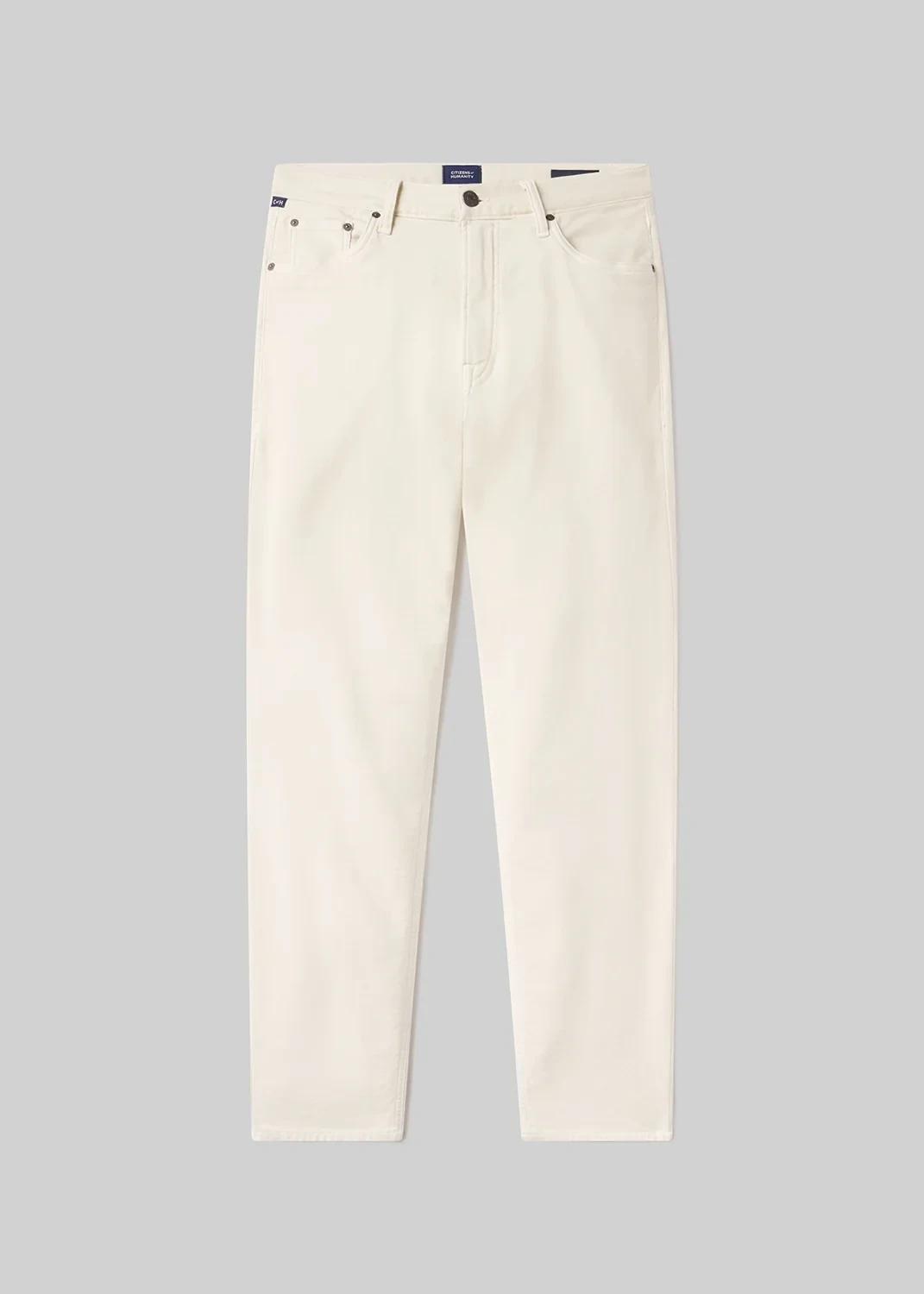 Adler Slim Perform Twill in Ecru