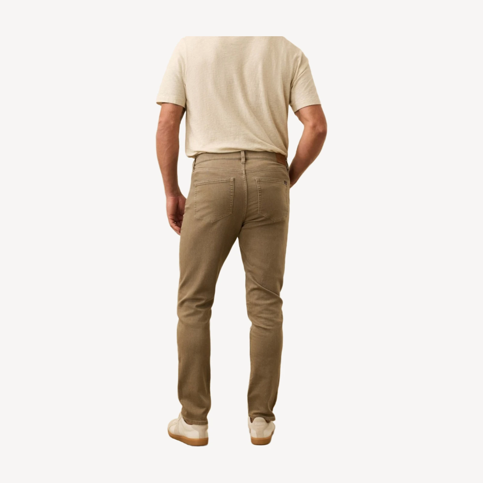 Stretch Terry 5-Pocket Pant - Dark Rye
