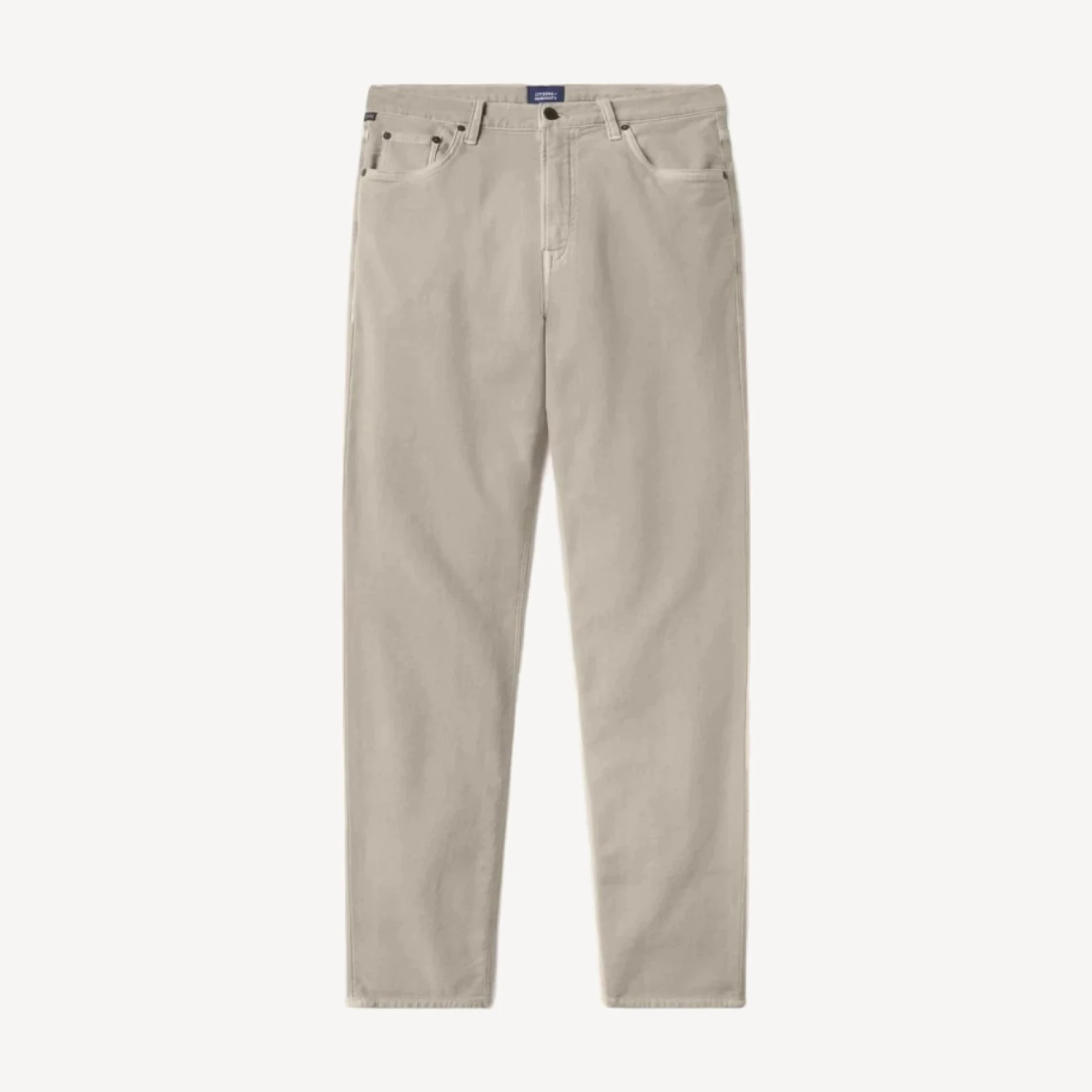 Adler Slim Perform Twill in Pelican