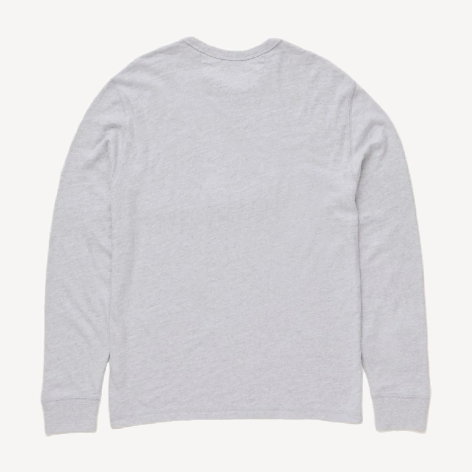 Sunwashed Organic Crew - Light Grey Heather