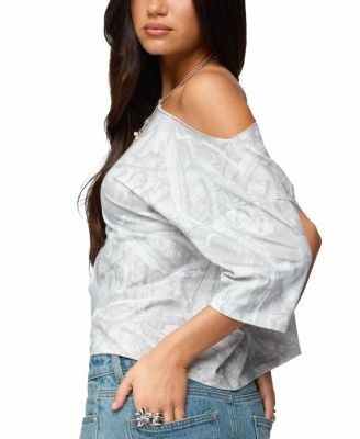 Edikted Davida Off Shoulder Top