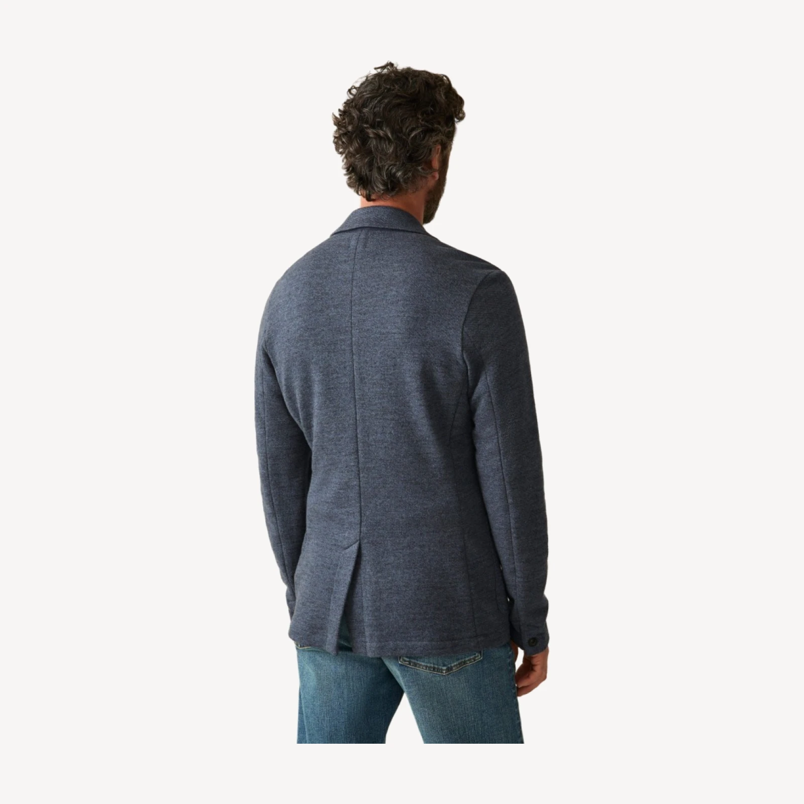 Inlet Knit Blazer (Tall) - Deep Navy Melange