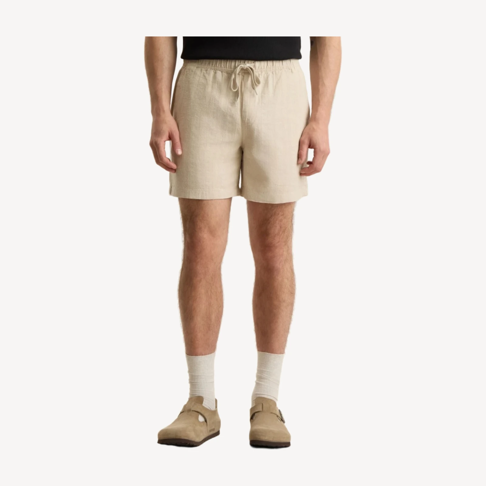 HEMP HERRINGBONE SHORT