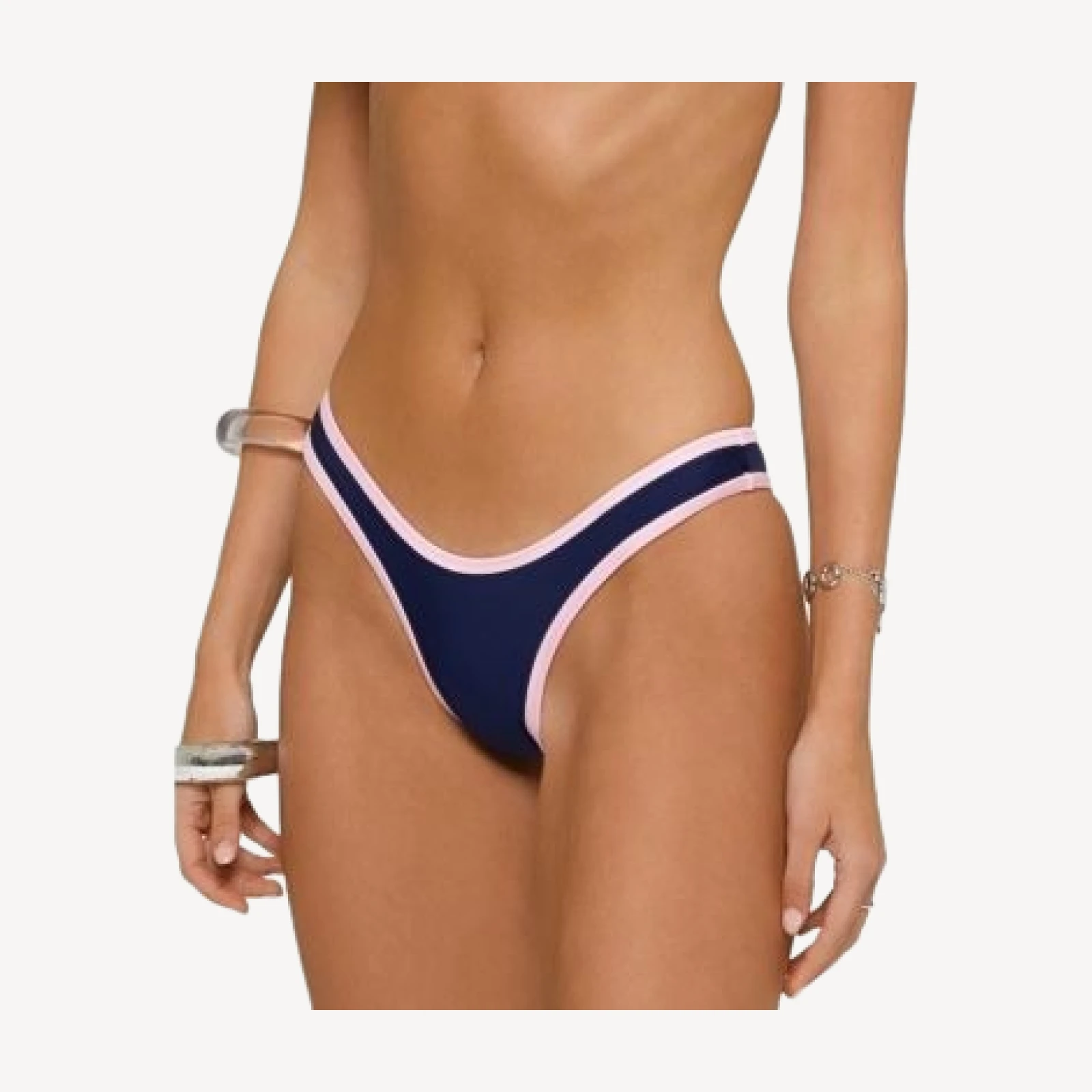 Edikted Kina Contrast Bikini Bottom