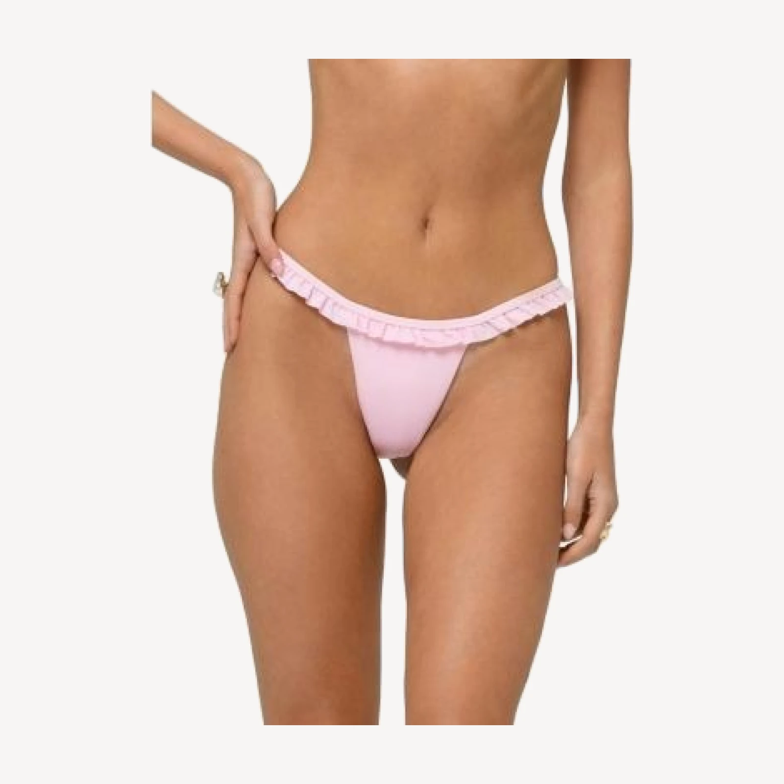 Edikted Avah Ruffle Bikini Bottom