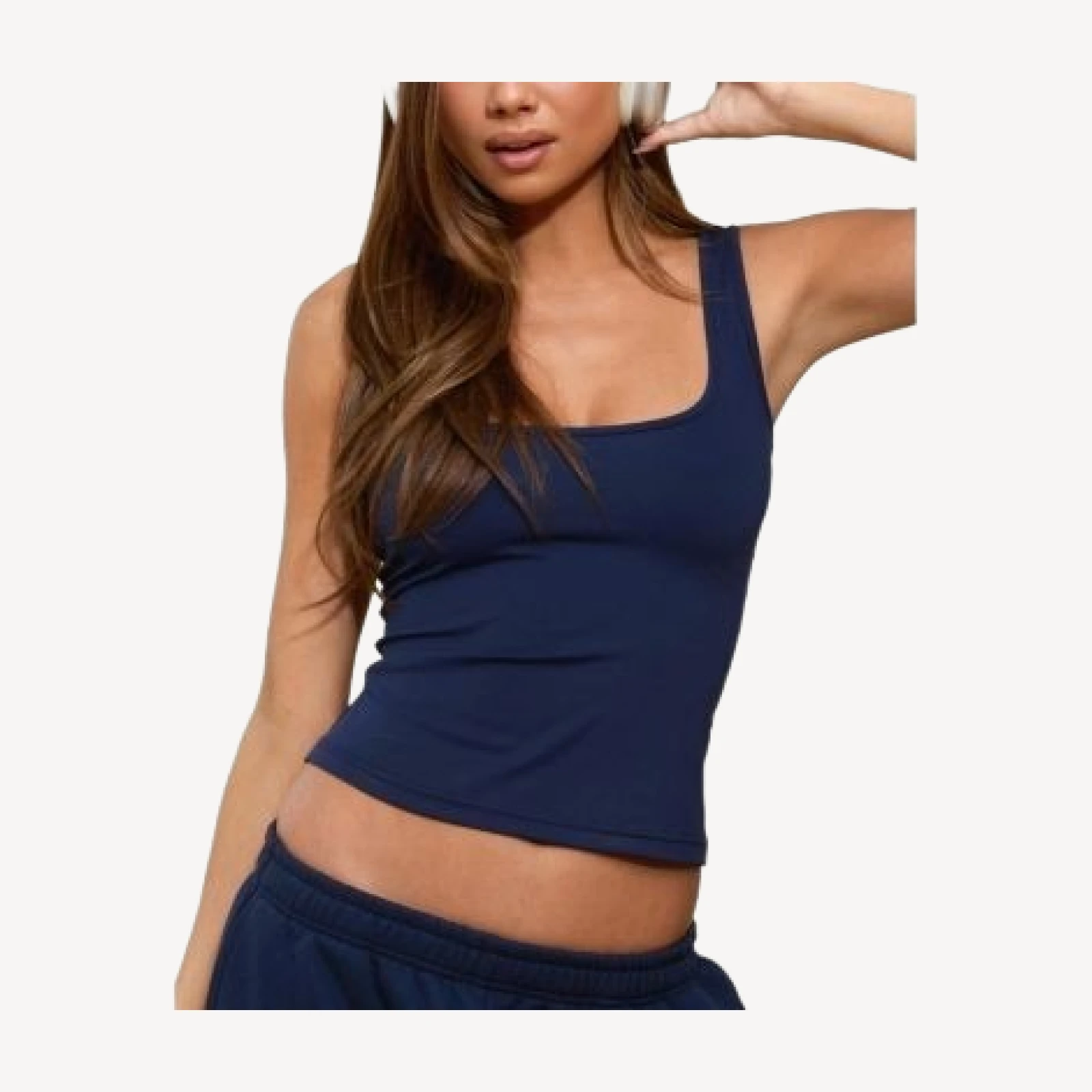 Edikted Kiarra Scoop Neck Tank Top