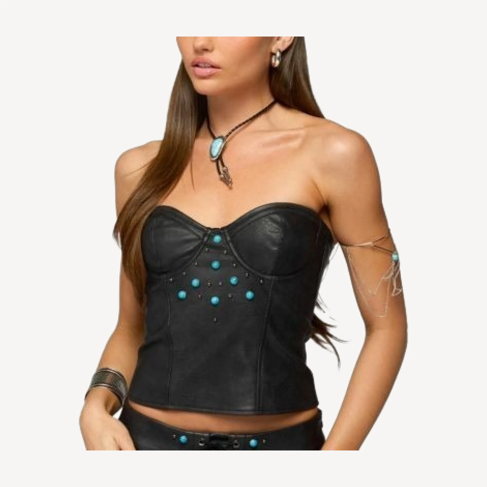 Edikted Jessica Cupped Strapless Top