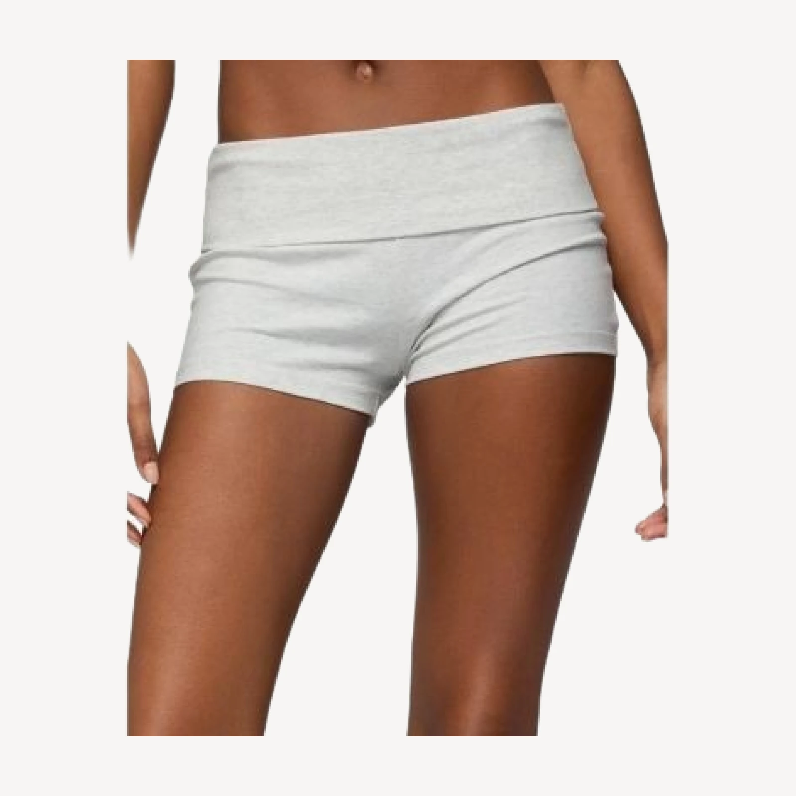 Edikted Palo Foldover Shorts