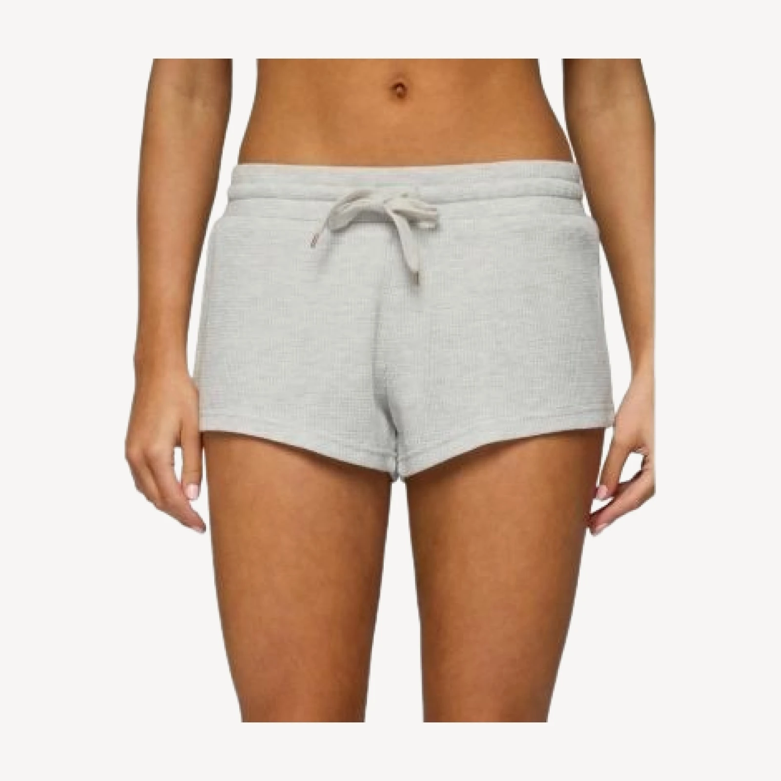 Edikted Baila Waffle Shorts