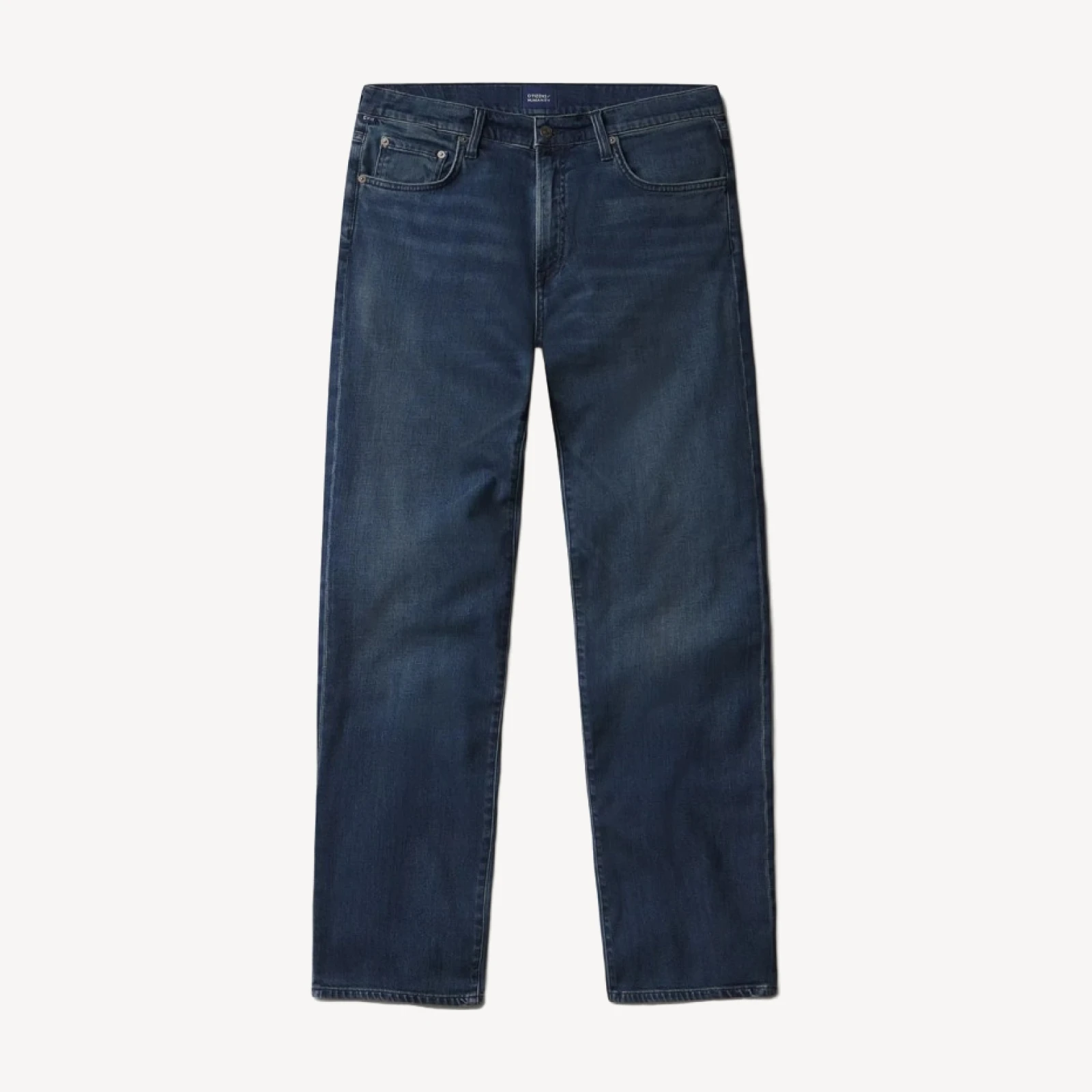 Elijah Straight Tropical Denim in Tinted Dark