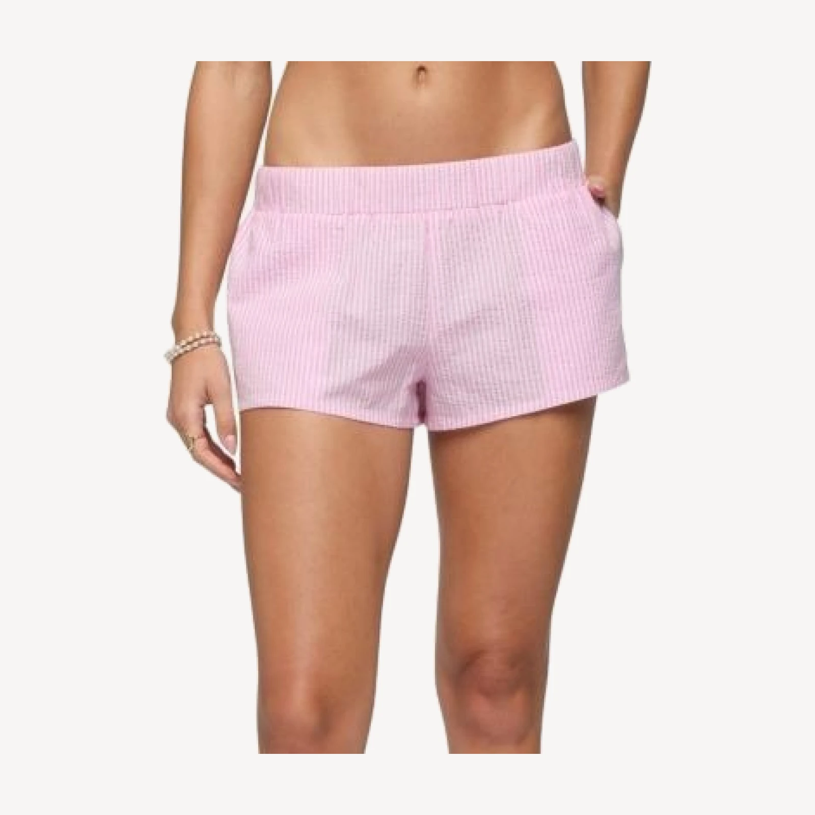 Edikted Amaliah Striped Shorts