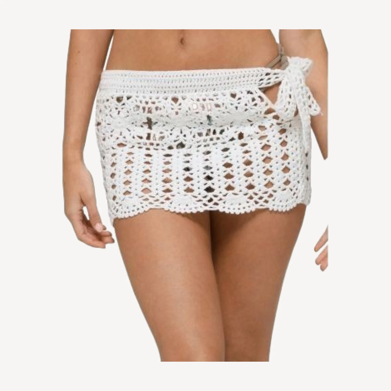 Edikted Carmen Crochet Micro Skirt