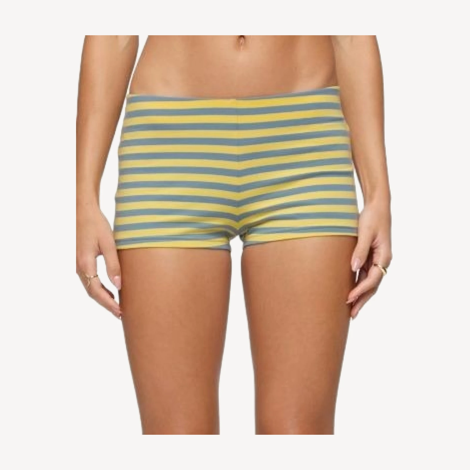 Edikted Isara Striped Shorts