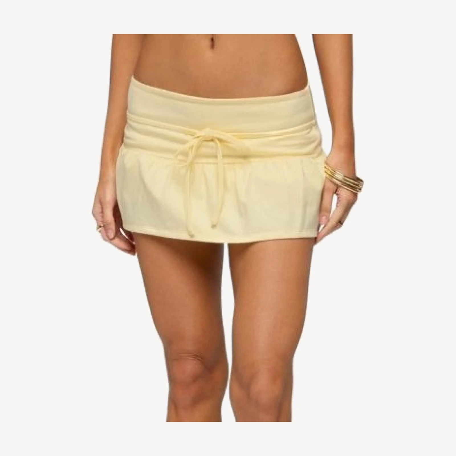 Edikted Yelena Peplum Mini Skort