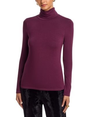 L'Agence Lani Turtleneck Long Sleeve Top