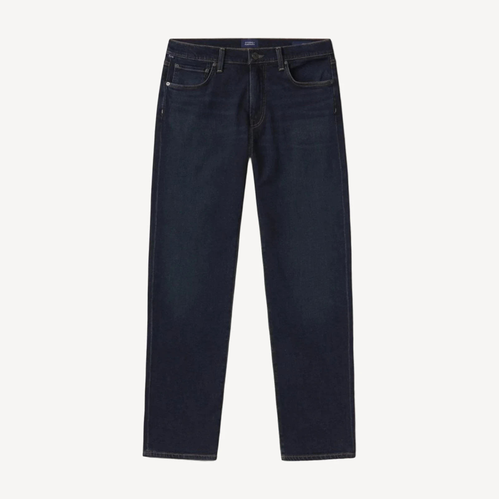 Elijah Straight Cashmere Denim in Heritage Rinse