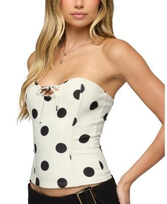 Edikted Antonelle Polka Dot Corset