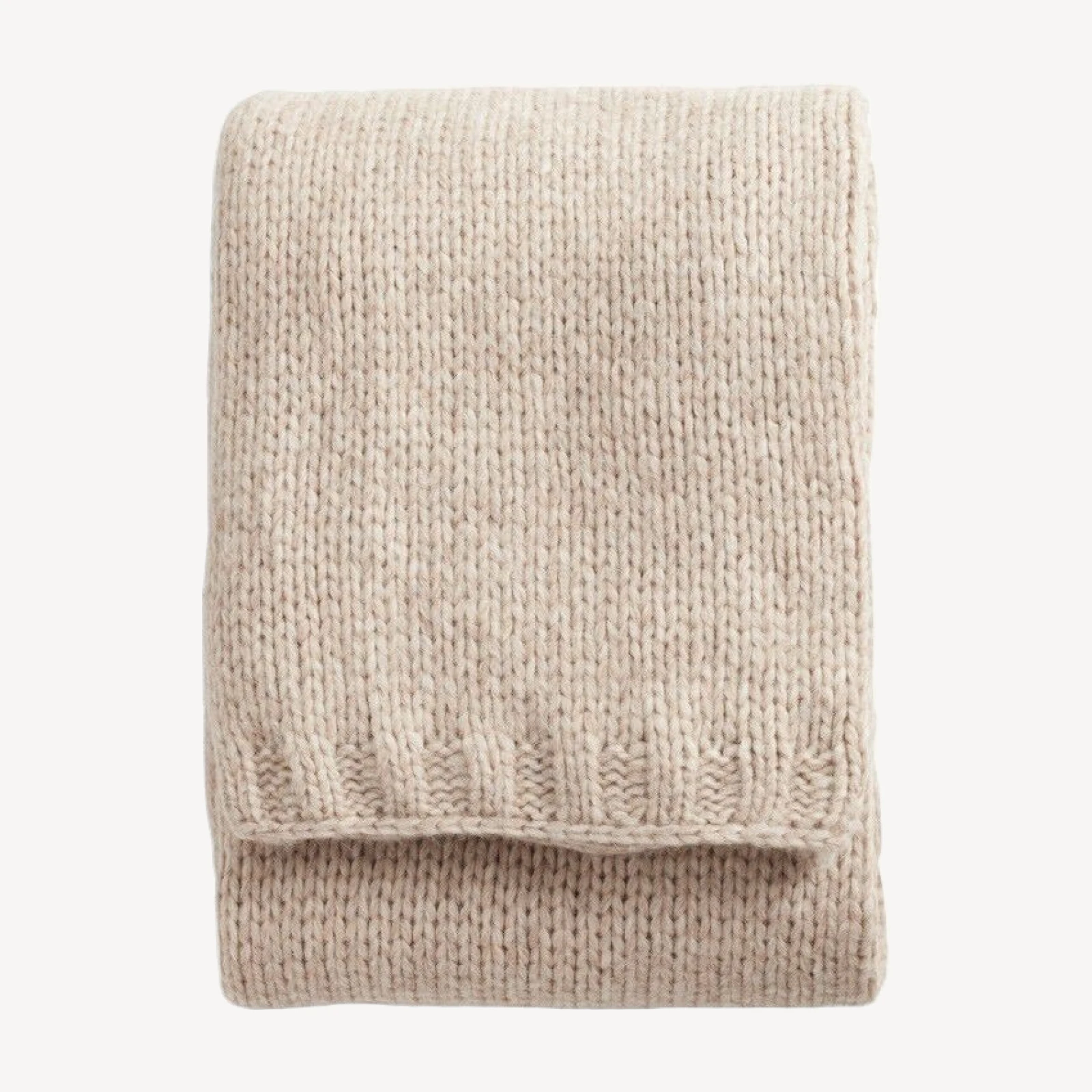 Alpaca Chunky Oversized Blanket