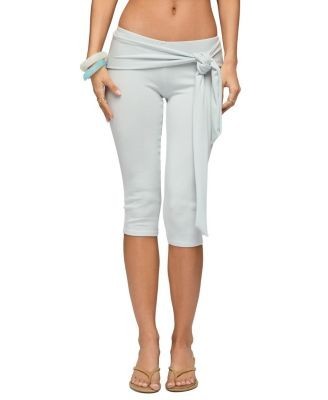 Edikted Adara Tie Capri Pants