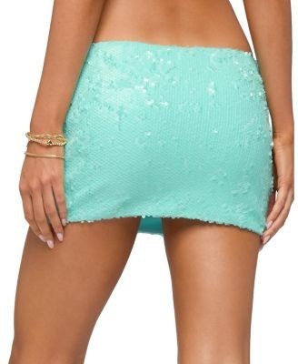 Edikted Karinne Sequin Mini Skort