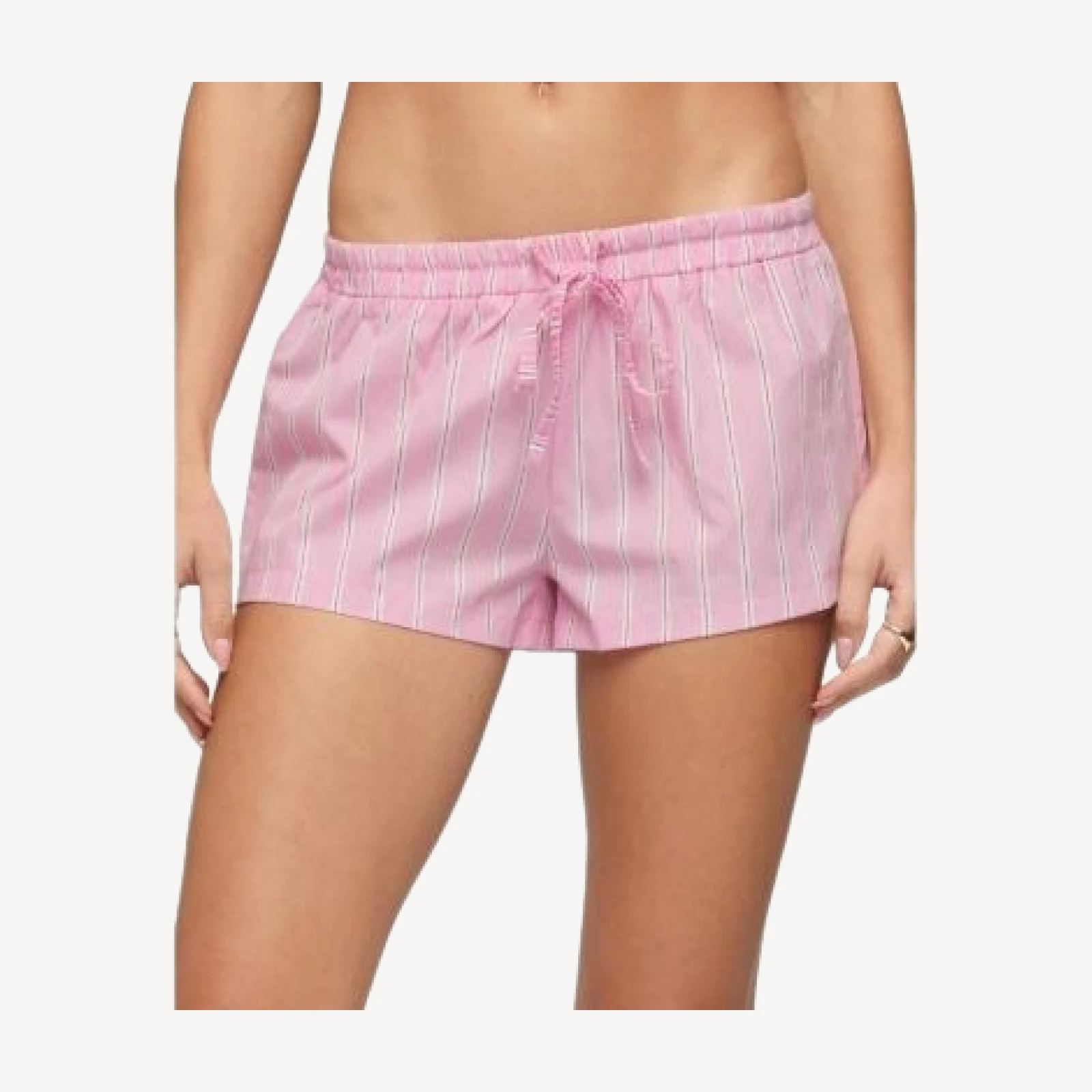 Edikted Carmella Striped Shorts