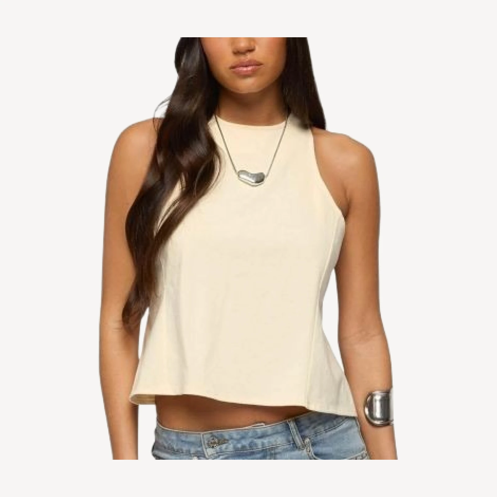 Edikted Nerida Crisscross Backless Top