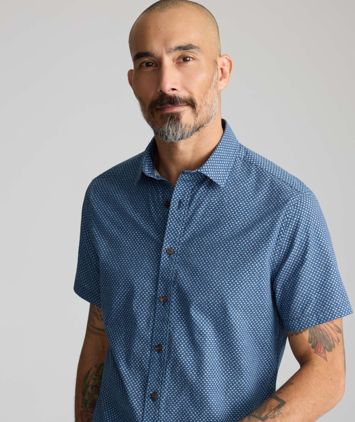 Vintage Wash Short-Sleeve Normand Shirt