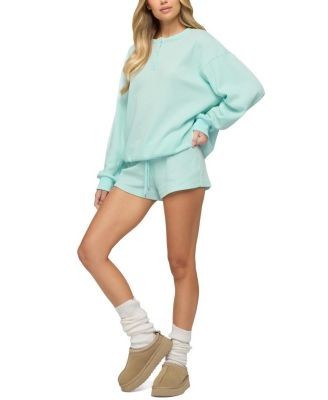 Edikted Baila Waffle Shorts