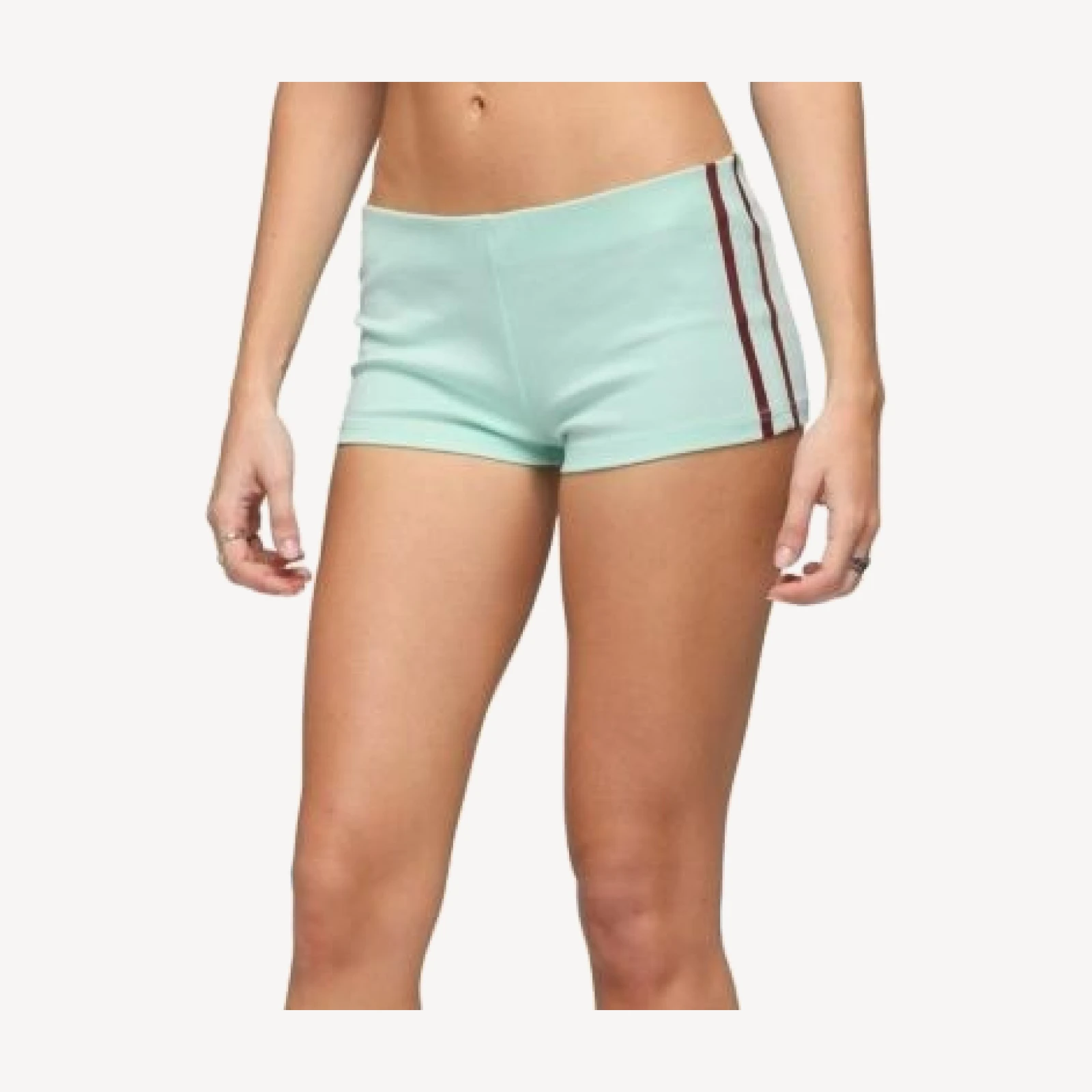 Edikted Yolenna Contrast Stripe Micro Shorts