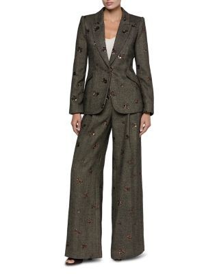 L'Agence Chamberlain Embellished Blazer