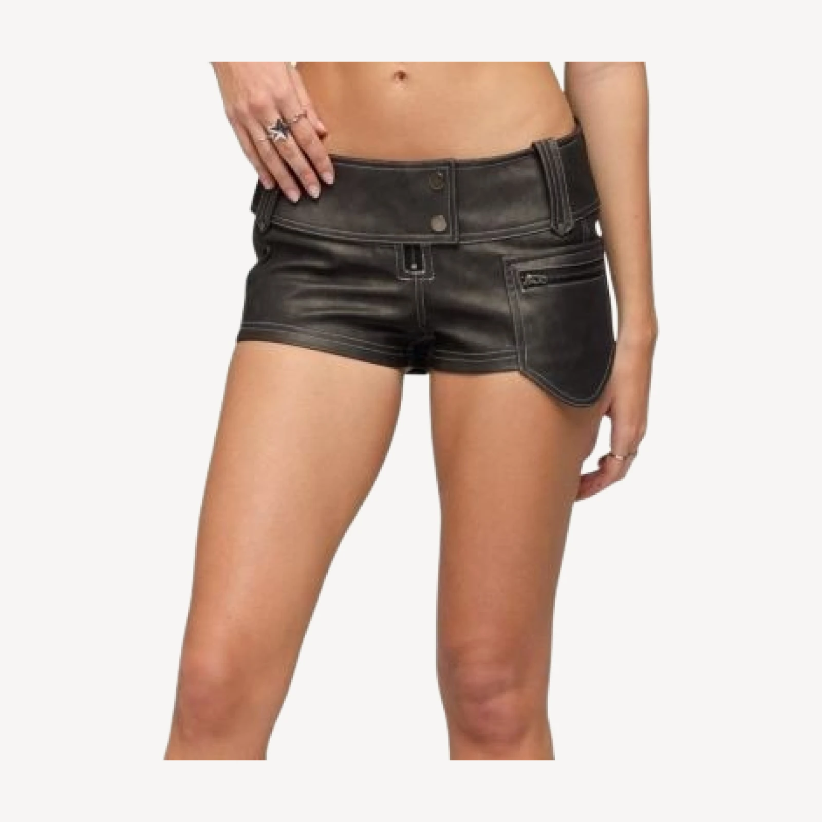 Edikted Dolly Micro Cargo Shorts