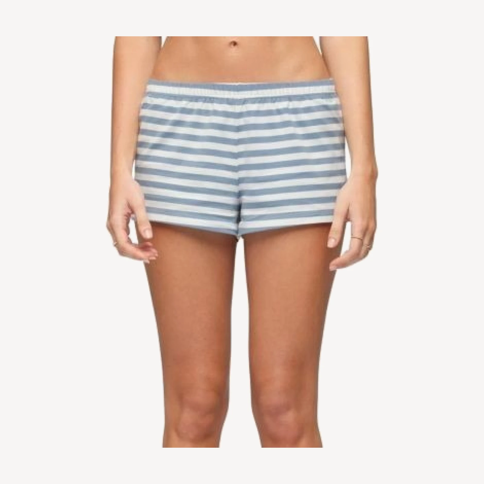 Edikted Aubrie Striped Shorts