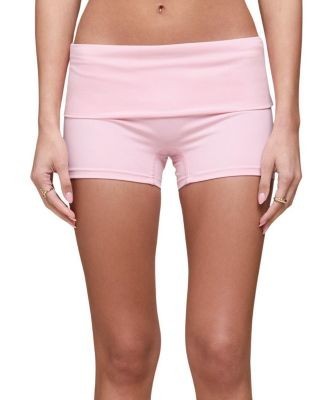 Edikted Soraia Foldover Biker Shorts