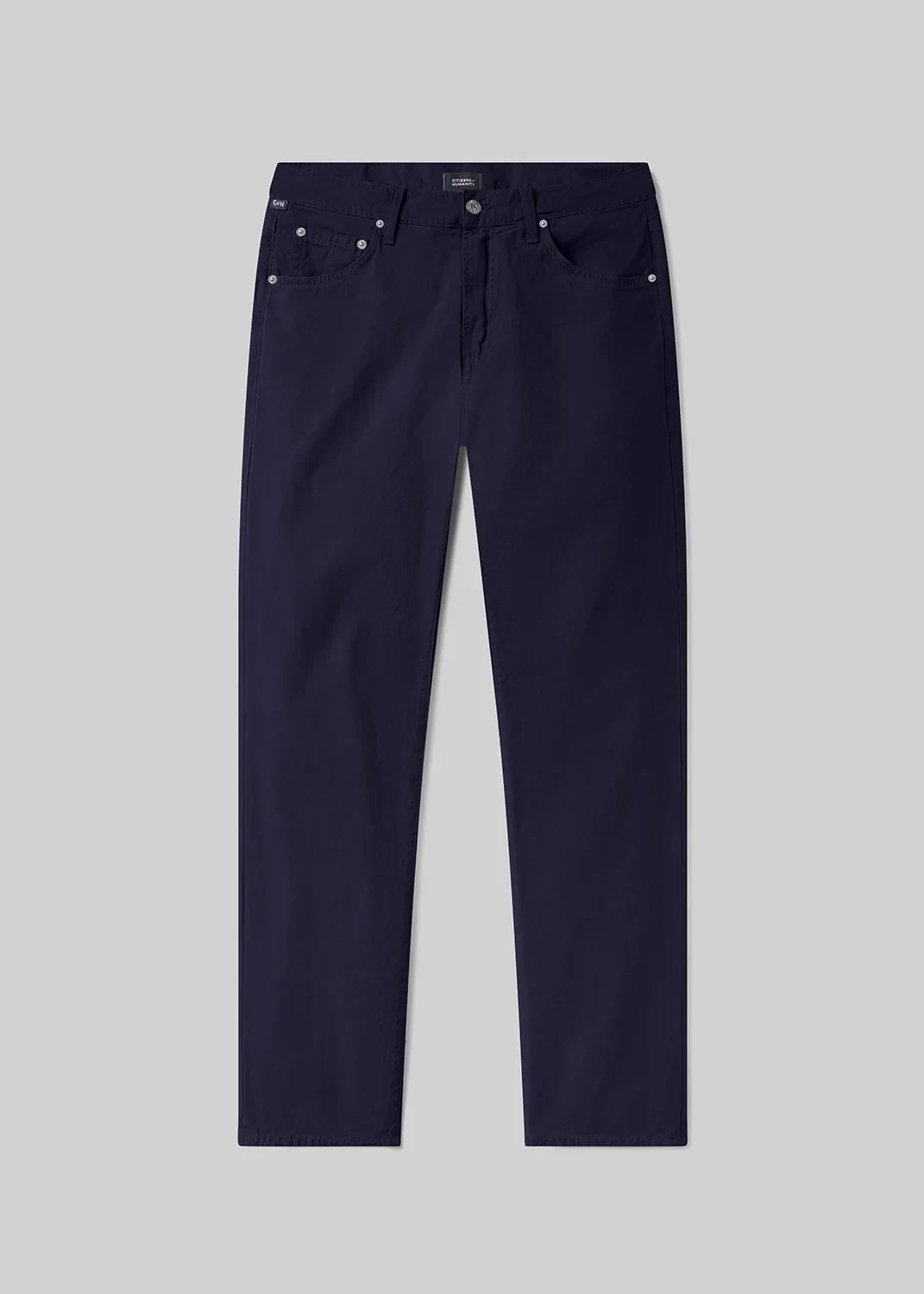 Gage Slim Straight Italian Canvas in Vintage Navy