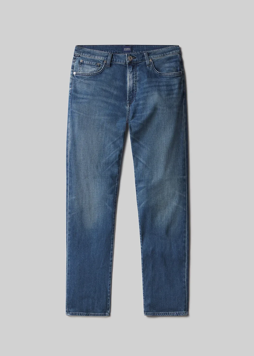 Gage Slim Straight Tropical Denim in Milestone
