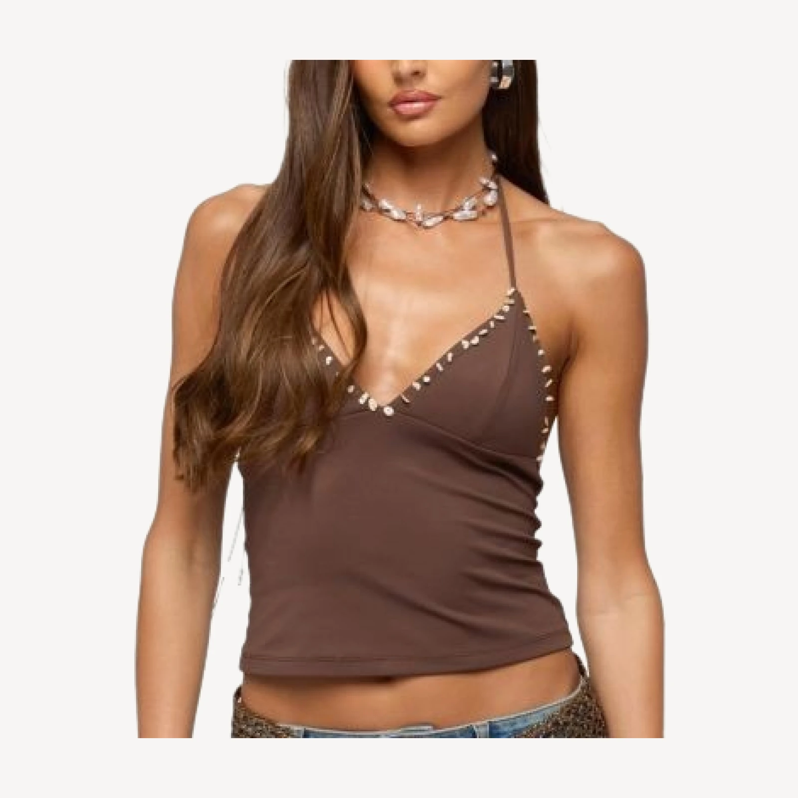Edikted Lihee Stone Halter Top