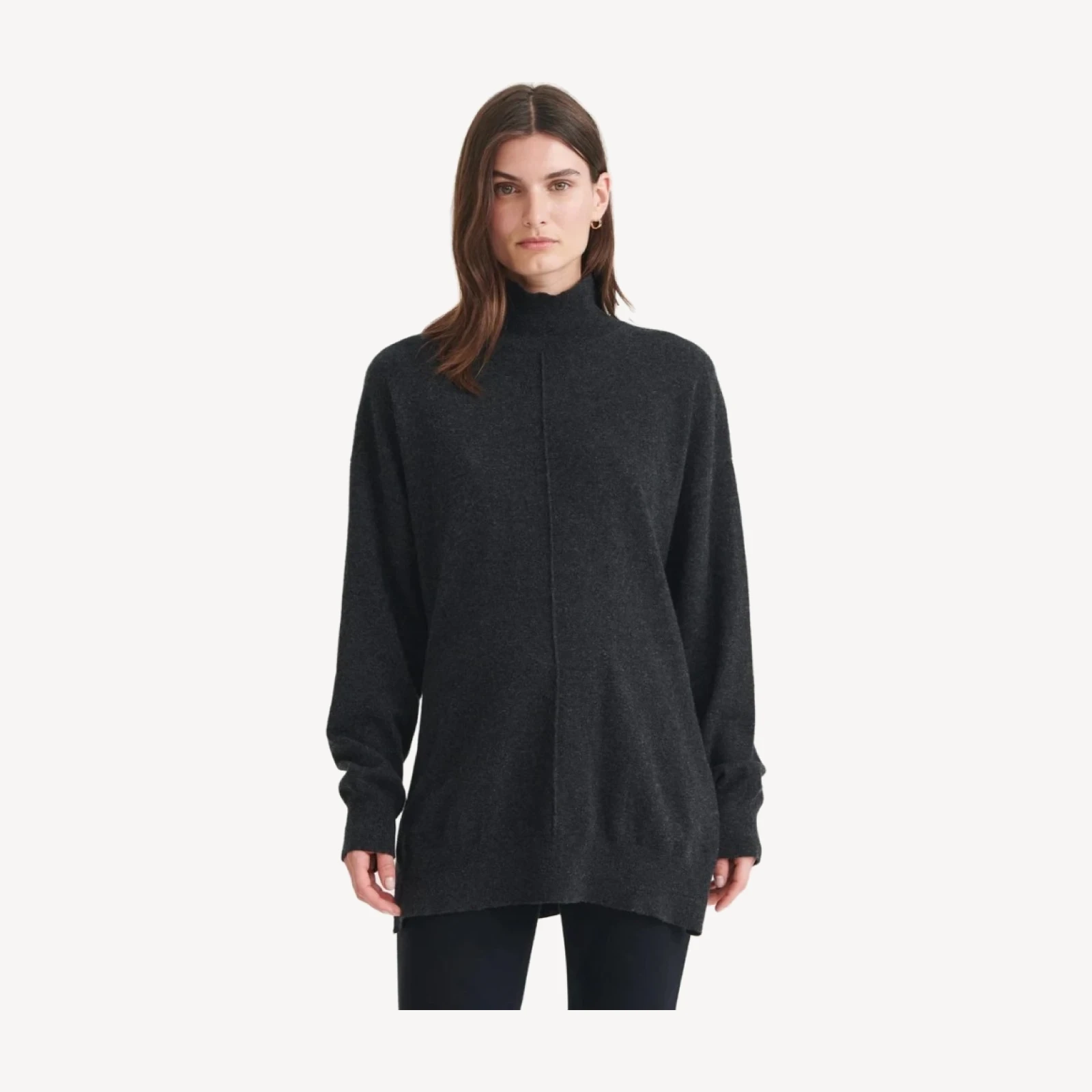 Washable Cashmere Turtleneck