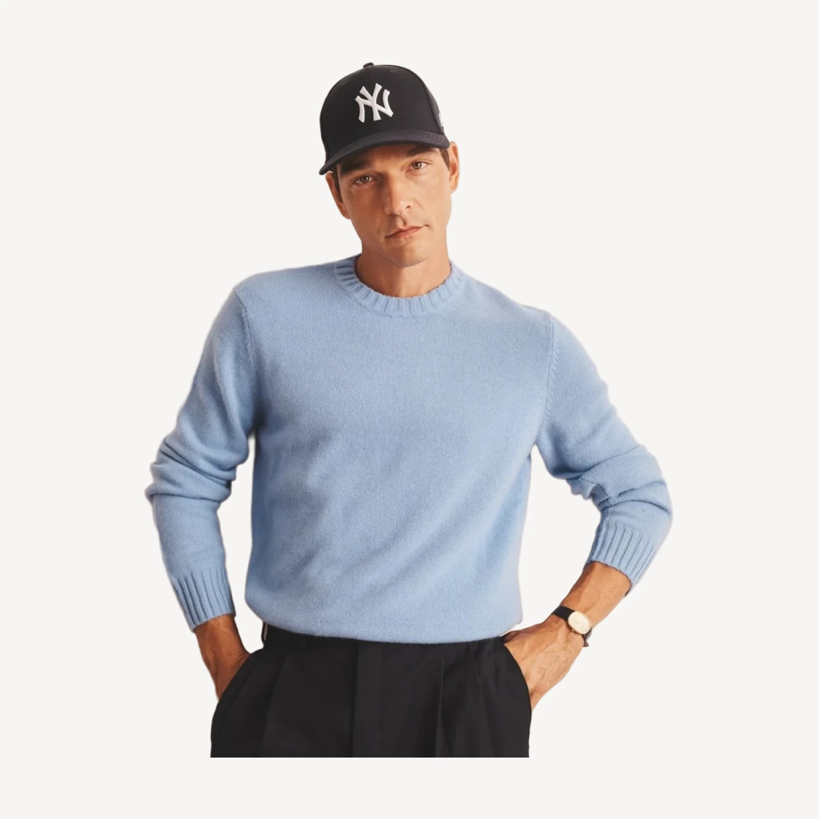 Luxe Cashmere Crewneck Sweater