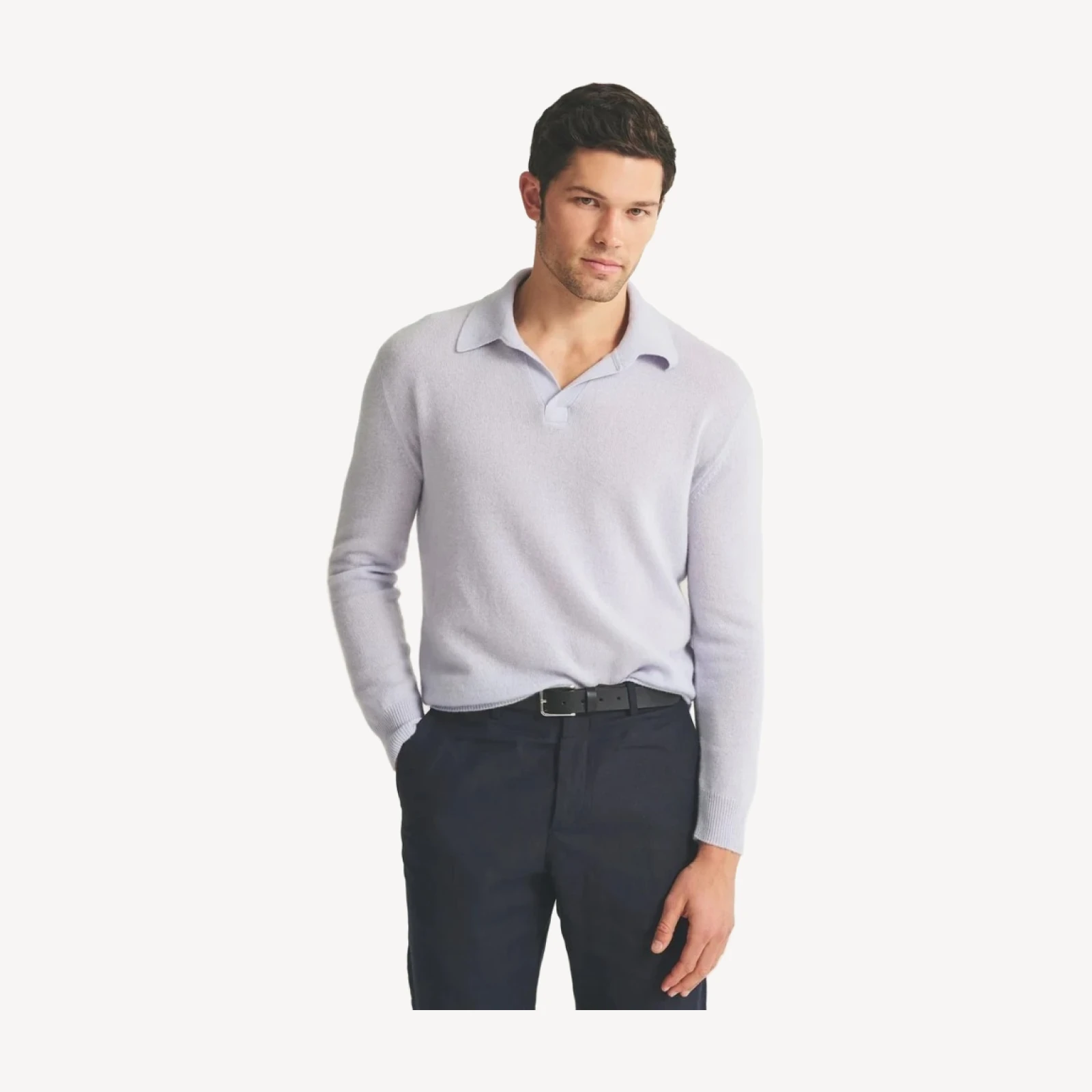 Lightweight Cashmere Relaxed Polo