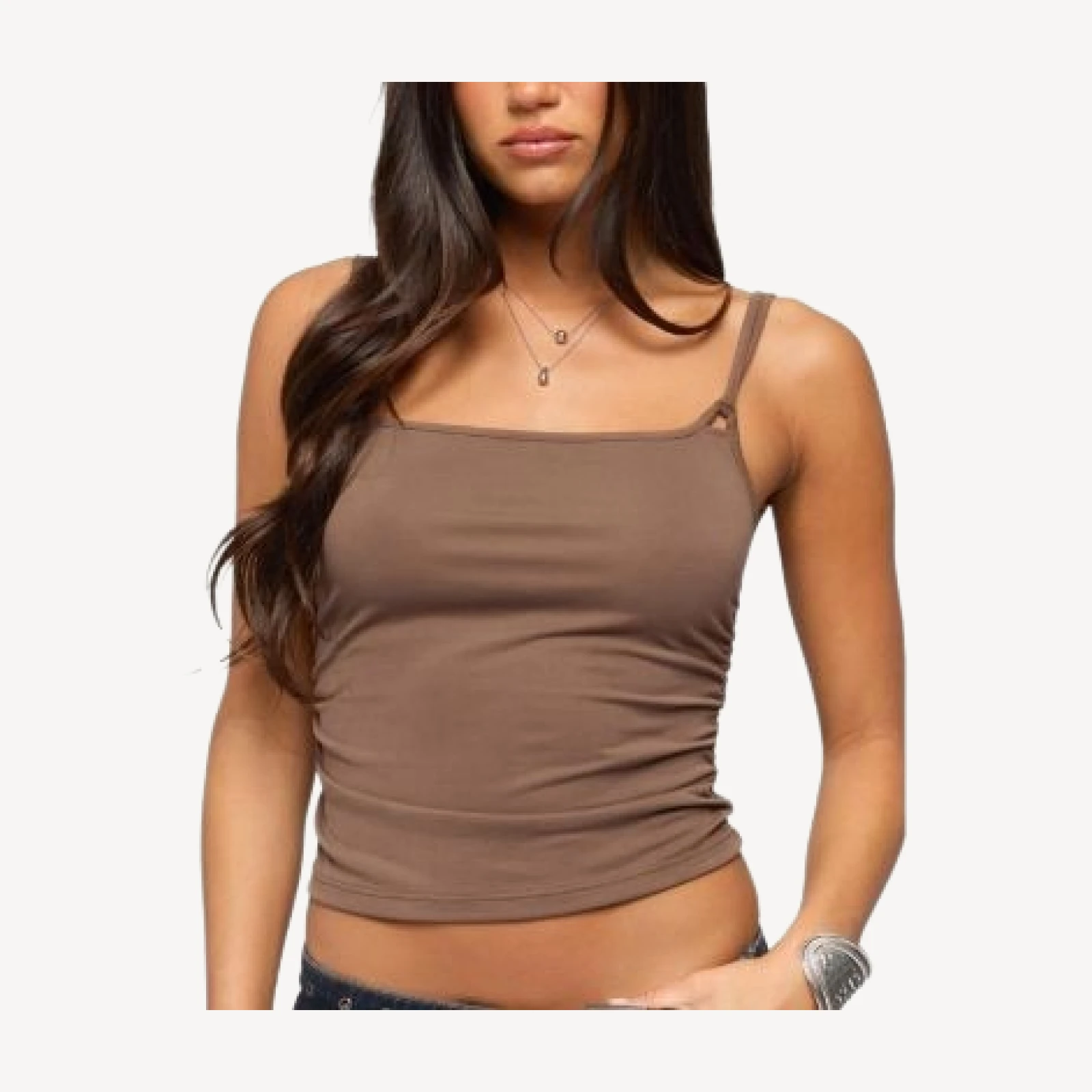 Edikted Dineo Knotted Tank Top