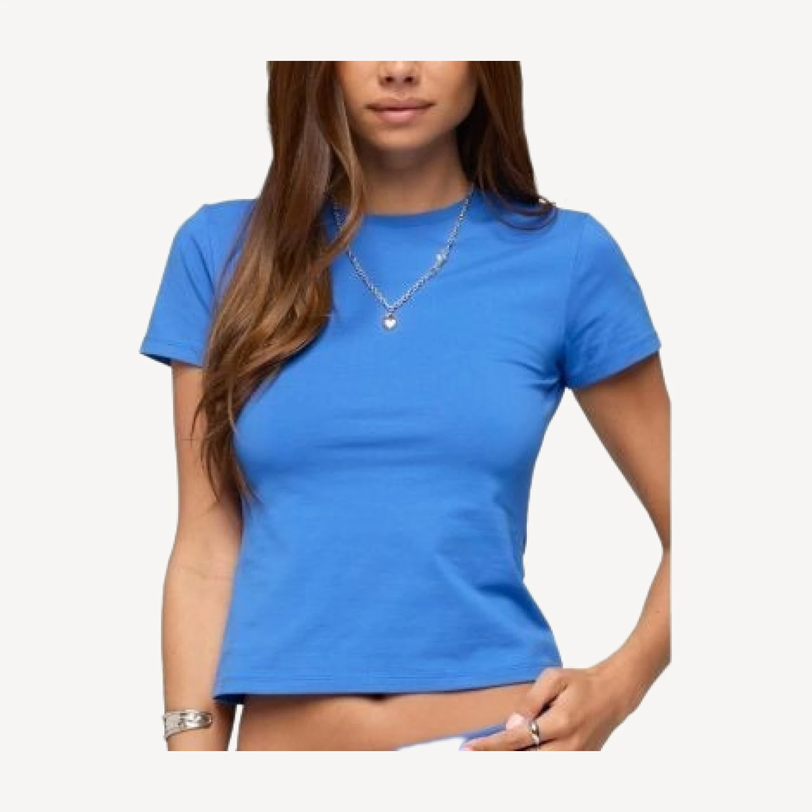 Edikted Marleaux Fitted T Shirt