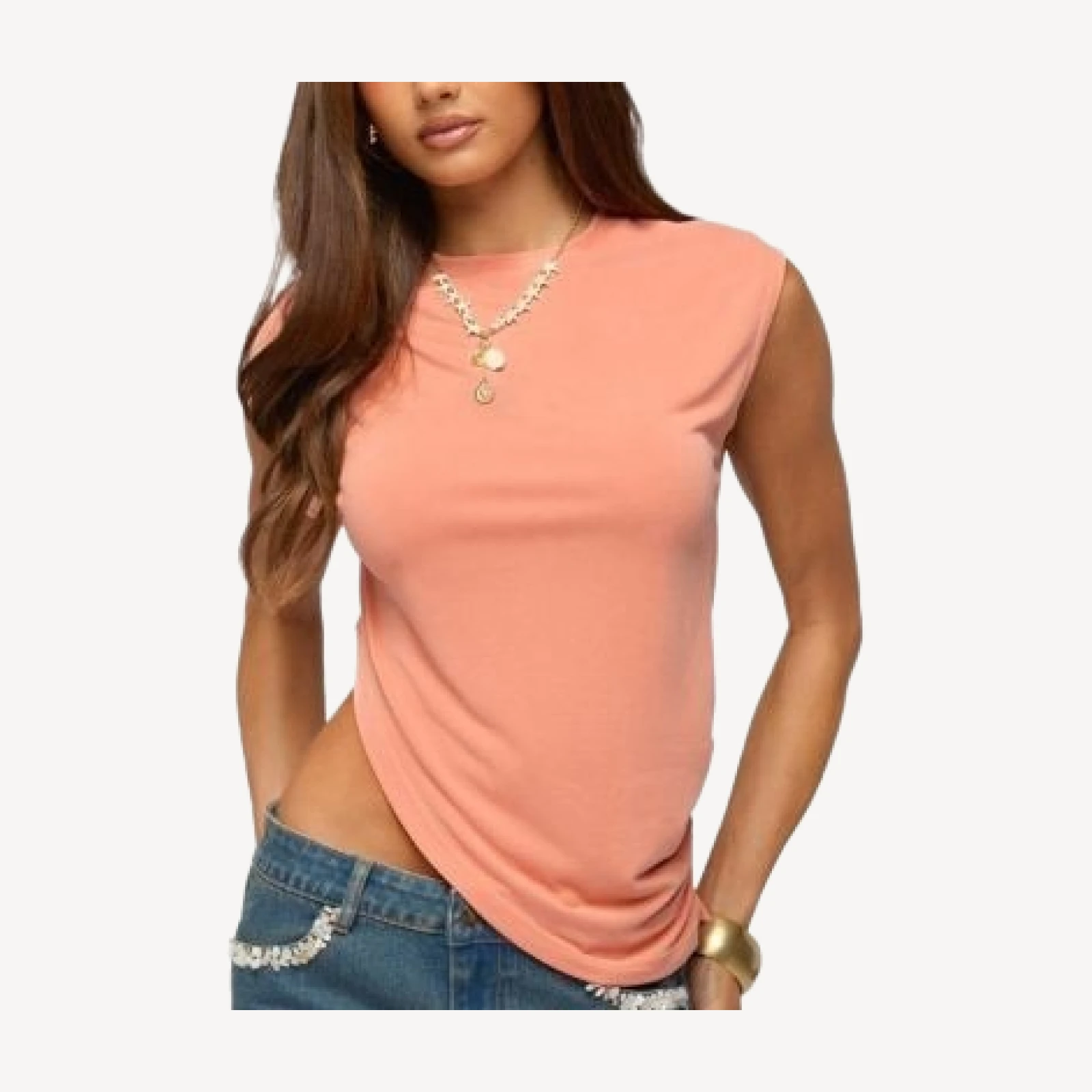 Edikted Zephey Ruched Asymmetric Top