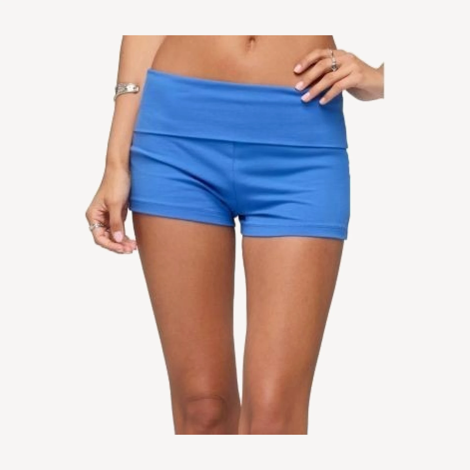 Edikted Marleaux Foldover Shorts