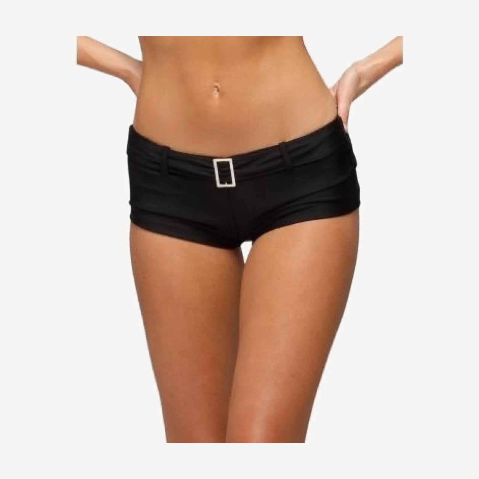 Edikted Carolynne Belted Boyshort Bikini Bottom