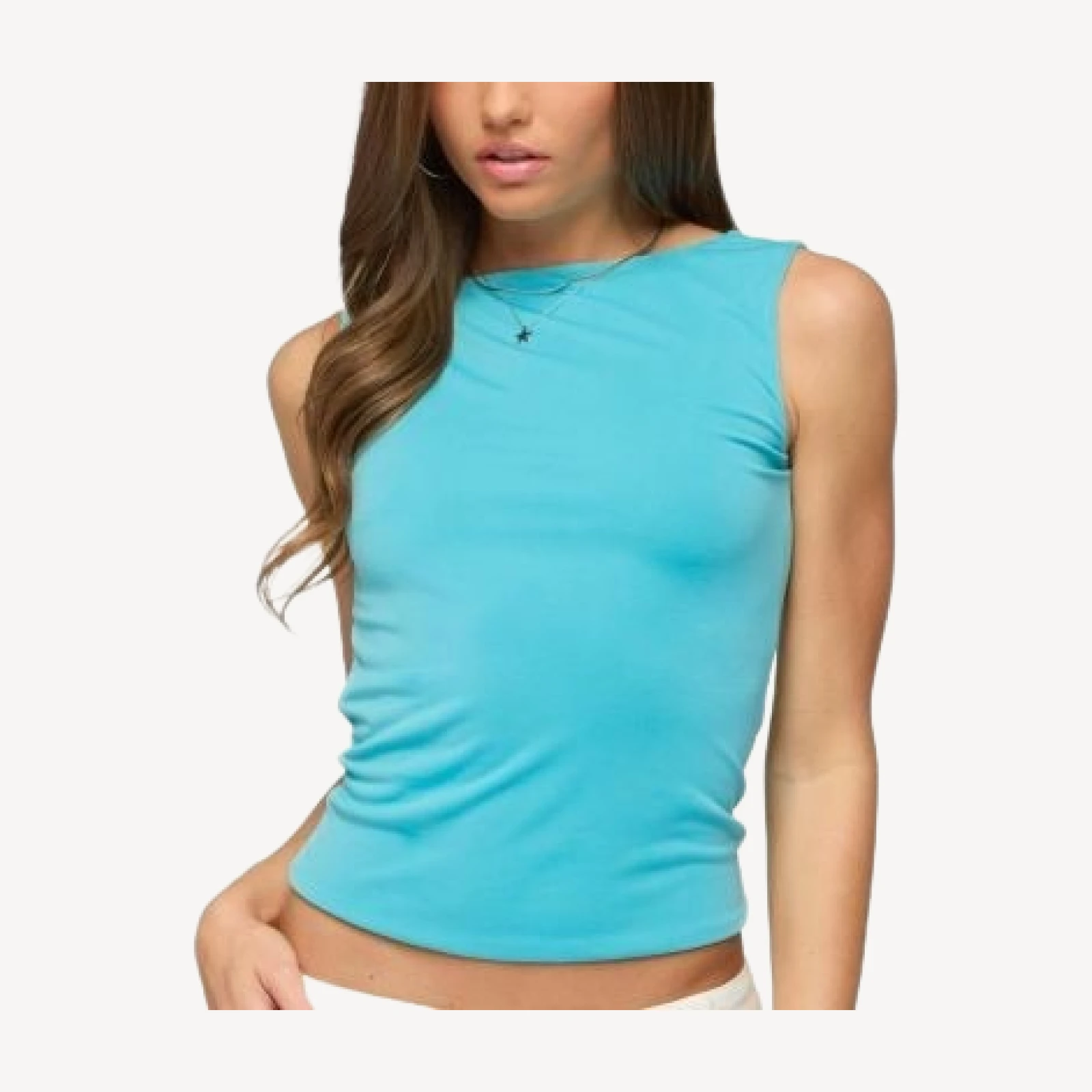 Edikted Rondah Twisted Backless Top
