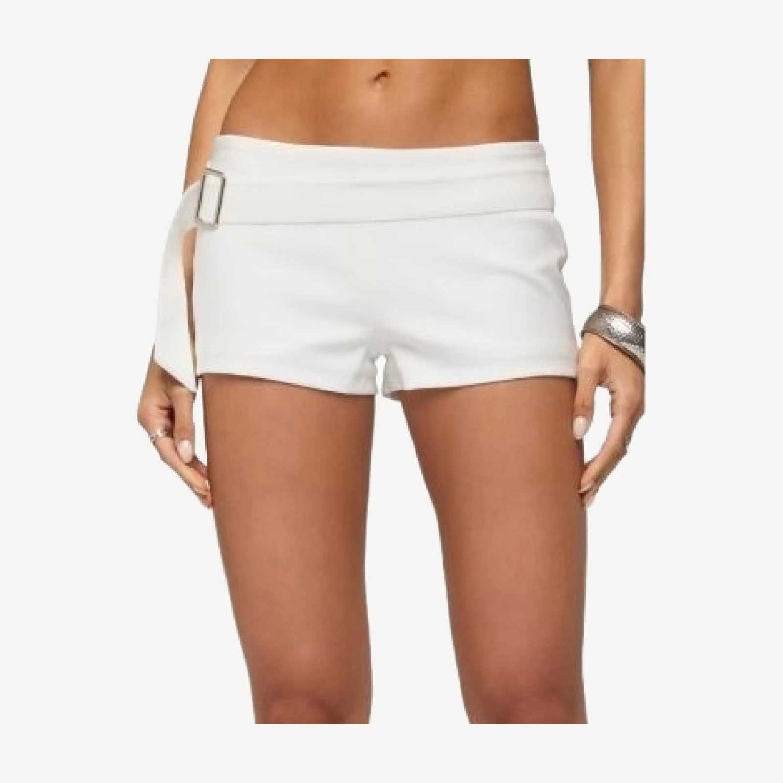Edikted Freyan Belted Shorts